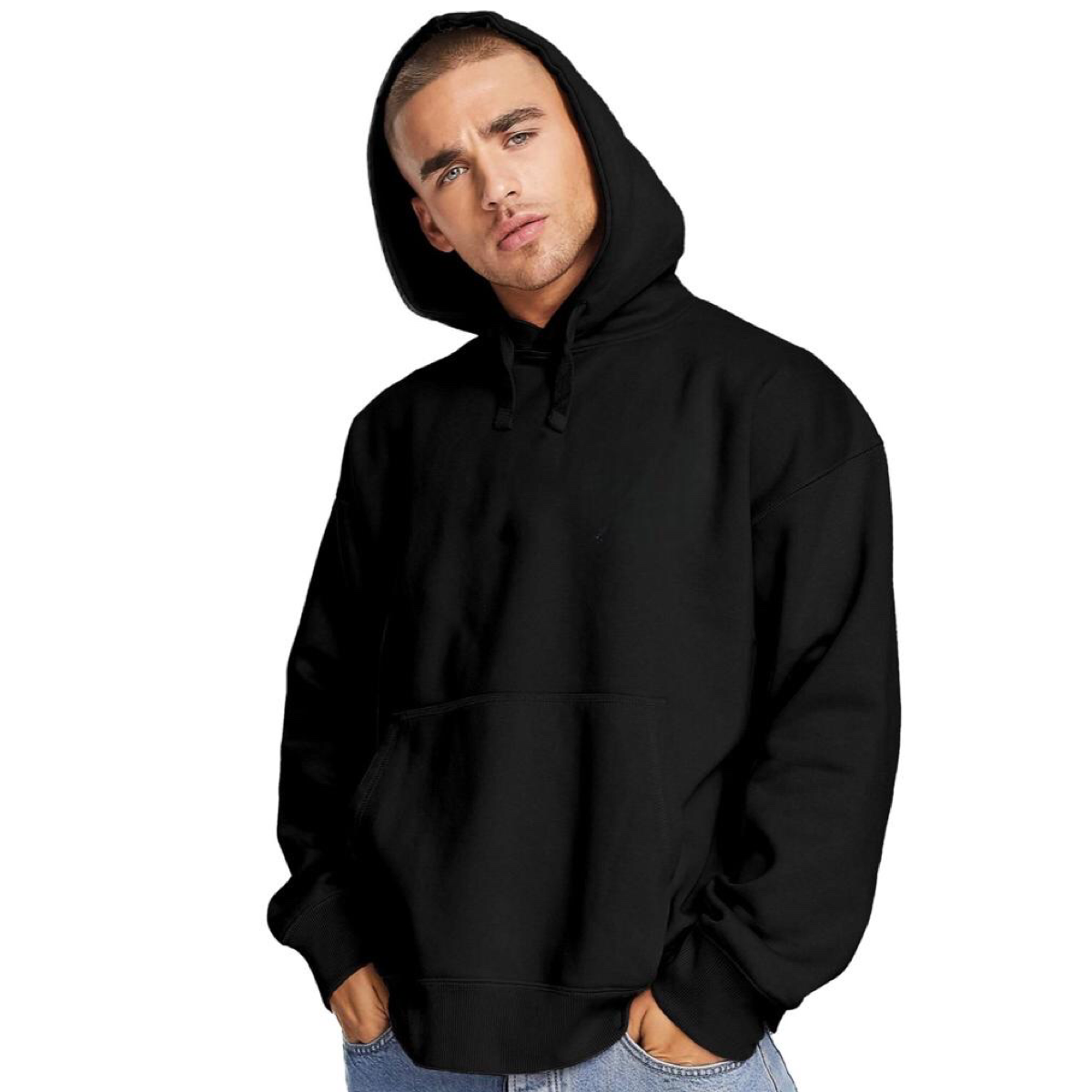 BELLA CIAO Graphic Black Cotton Hooded Neck Hoodie – buddhoo